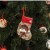 Yılbaşı Noel Çam Ağacı Dekoratif Çorap Süs 20x14cm